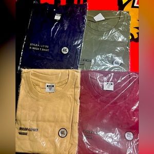 4x big and tall cotton t-Shirts (4 pack)